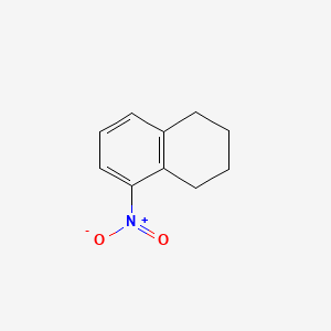 Chemical structure of 5-Nitro-1,2,3,4-tetrahydronaphthalene
