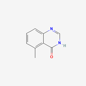 Chemical structure of 5-Methyl-4-quinazolone