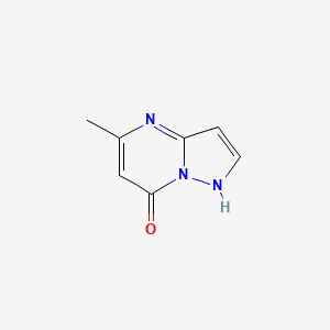 Chemical structure of 5-Methylpyrazolo[1,5-a]pyrimidin-7-ol