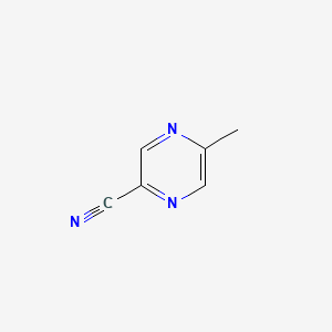 Chemical structure of 5-Methylpyrazine-2-carbonitrile