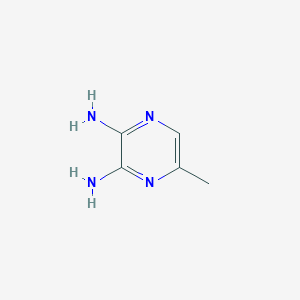 Chemical structure of 5-Methylpyrazine-2,3-diamine