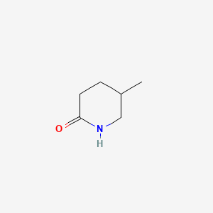 Chemical structure of 5-Methylpiperidin-2-one