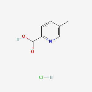 Chemical structure of 5-Methylpicolinic acid hydrochloride