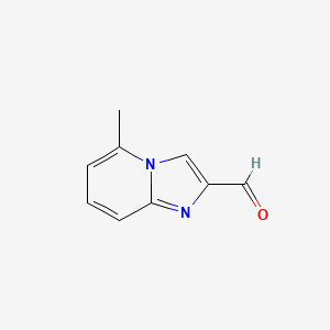 Chemical structure of 5-Methylimidazo[1,2-A]Pyridine-2-Carbaldehyde