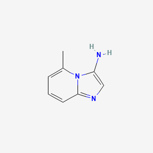 Chemical structure of 5-Methylimidazo[1,2-a]pyridin-3-amine