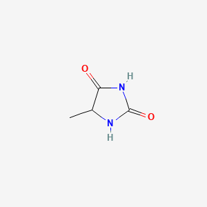 Chemical structure of 5-Methylhydantoin