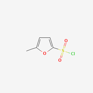Chemical structure of 5-Methylfuran-2-sulfonyl chloride