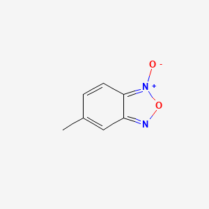 Chemical structure of 5-Methylbenzofuroxan