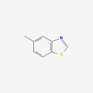 Chemical structure of 5-Methylbenzo[d]thiazole