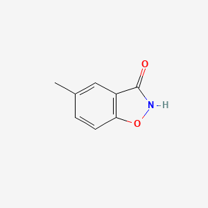 Chemical structure of 5-Methylbenzo[d]isoxazol-3(2H)-one