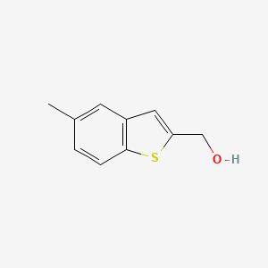 Chemical structure of 5-Methylbenzo[B]Thiophene-2-Methanol