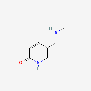 Chemical structure of 5-Methylaminomethyl-pyridin-2-ol