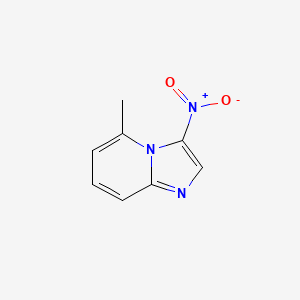 Chemical structure of 5-Methyl-3-nitroimidazo[1,2-a]pyridine