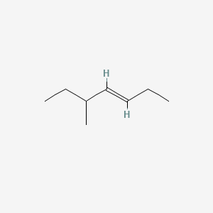Chemical structure of 5-Methylhept-3-ene