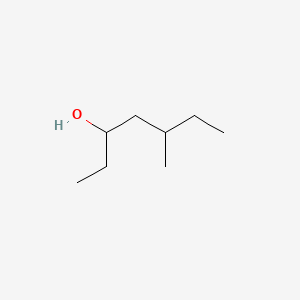 Chemical structure of 5-Methyl-3-heptanol