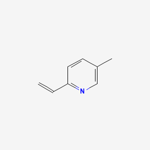 Chemical structure of 5-Methyl-2-vinylpyridine