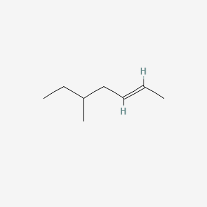 Chemical structure of 5-Methylhept-2-ene