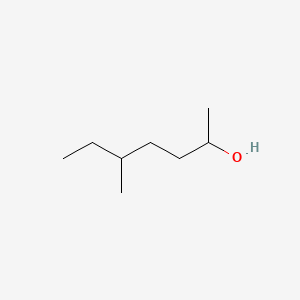 Chemical structure of 5-Methyl-2-heptanol