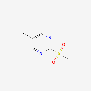 Chemical structure of 5-Methyl-2-(methylsulfonyl)pyrimidine