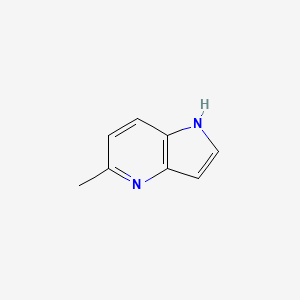 Chemical structure of 5-Methyl-1H-pyrrolo[3,2-b]pyridine