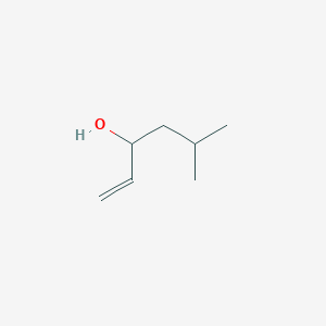 Chemical structure of 5-Methyl-1-hexen-3-ol