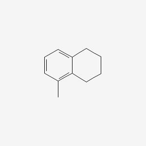 Chemical structure of 5-Methyl-1,2,3,4-tetrahydronaphthalene