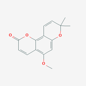 Chemical structure of 5-Methoxyseselin