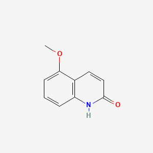 Chemical structure of 5-Methoxyquinolin-2(1H)-one