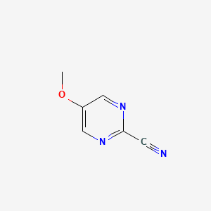 Chemical structure of 5-Methoxypyrimidine-2-carbonitrile