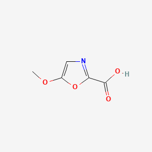 Chemical structure of 5-Methoxyoxazole-2-carboxylic acid