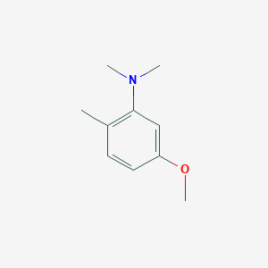 Chemical structure of 5-Methoxy-N,N,2-trimethylaniline