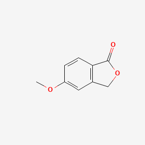 Chemical structure of 5-Methoxyisobenzofuran-1(3H)-one