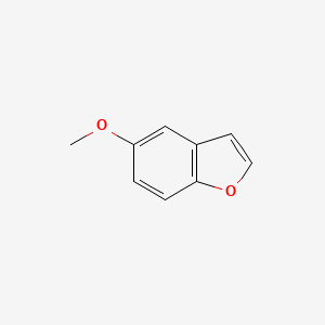 Chemical structure of 5-Methoxybenzofuran