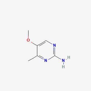 Chemical structure of 5-Methoxy-4-methylpyrimidin-2-amine