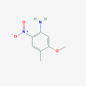 Chemical structure of 5-Methoxy-4-methyl-2-nitroaniline