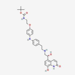 Chemical structure of 5-Methoxy-3-(1,2,3,6-tetrahydropyridin-4-yl)-1H-indole succinate(2:1)