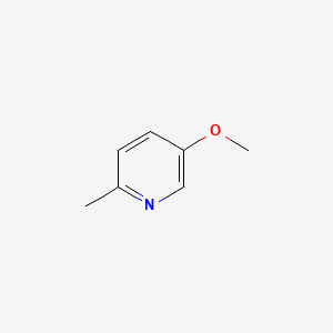 Chemical structure of 5-Methoxy-2-methylpyridine
