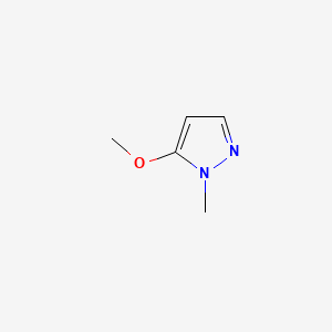 Chemical structure of 5-Methoxy-1-methyl-1H-pyrazole