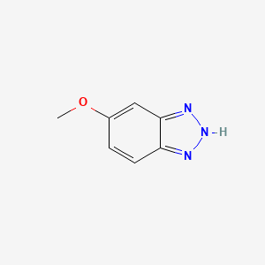 Chemical structure of 5-Methoxybenzotriazole