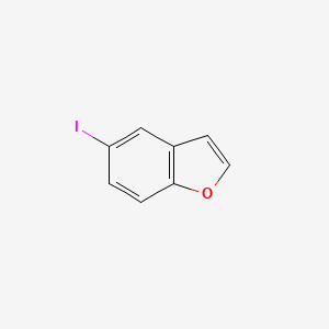Chemical structure of 5-Iodobenzofuran