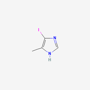Chemical structure of 5-Iodo-4-methyl-1H-imidazole