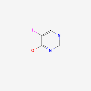 Chemical structure of 5-Iodo-4-methoxypyrimidine