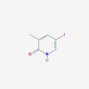 Chemical structure of 5-Iodo-3-methylpyridin-2-ol