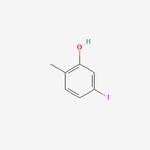 Chemical structure of 5-Iodo-2-methylphenol
