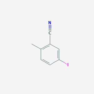 Chemical structure of 5-Iodo-2-methylbenzonitrile
