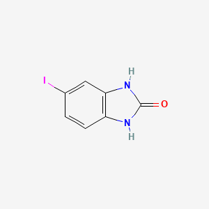 Chemical structure of 5-Iodo-1H-benzo[d]imidazol-2(3H)-one