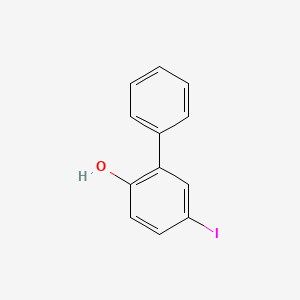 Chemical structure of 4-Iodo-2-phenylphenol