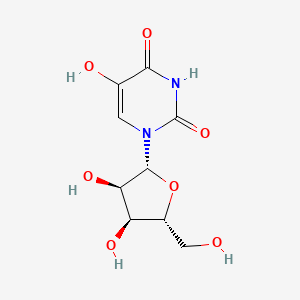 Chemical structure of 5-Hydroxyuridine
