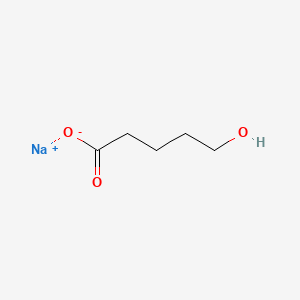 Chemical structure of Sodium 5-hydroxypentanoate
