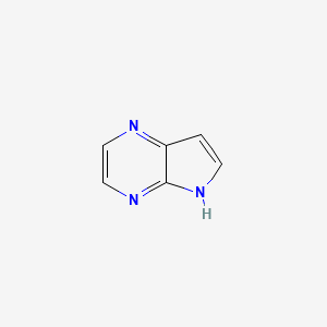 Chemical structure of 5H-Pyrrolo[2,3-b]pyrazine
